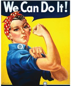 Rosie the Riveter, By Connie Portis