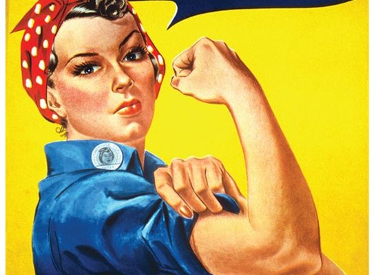 Rosie the Riveter, By Connie Portis